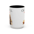 My Catholic Guilt Made Me Do It.... Accent Ceramic Mug