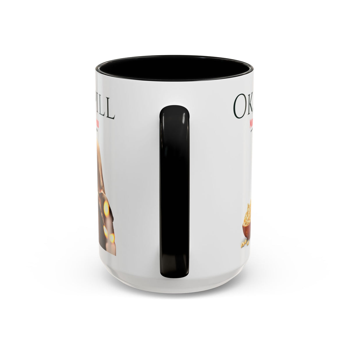 My Catholic Guilt Made Me Do It.... Accent Ceramic Mug