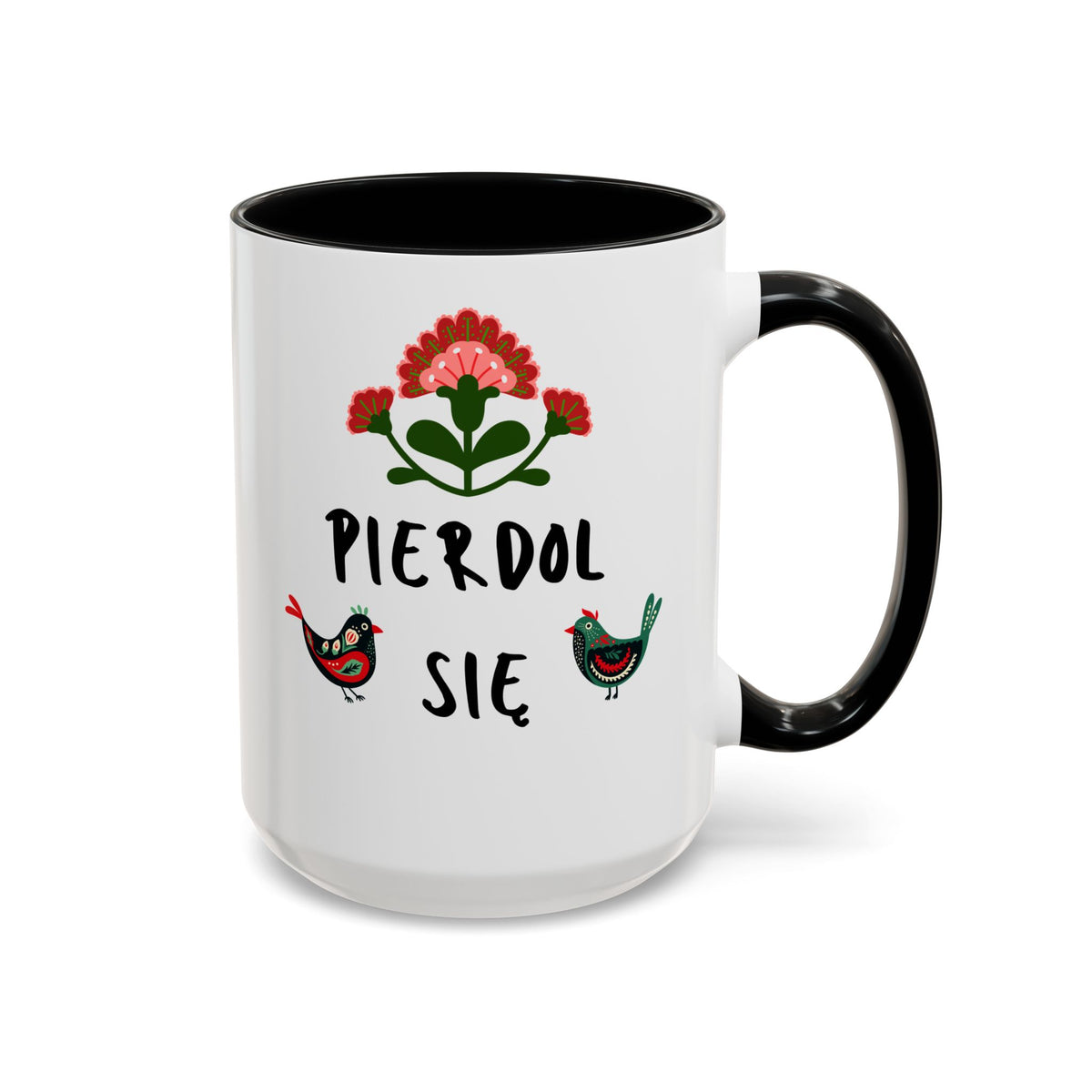 Pierdol Się Accent Ceramic Mug