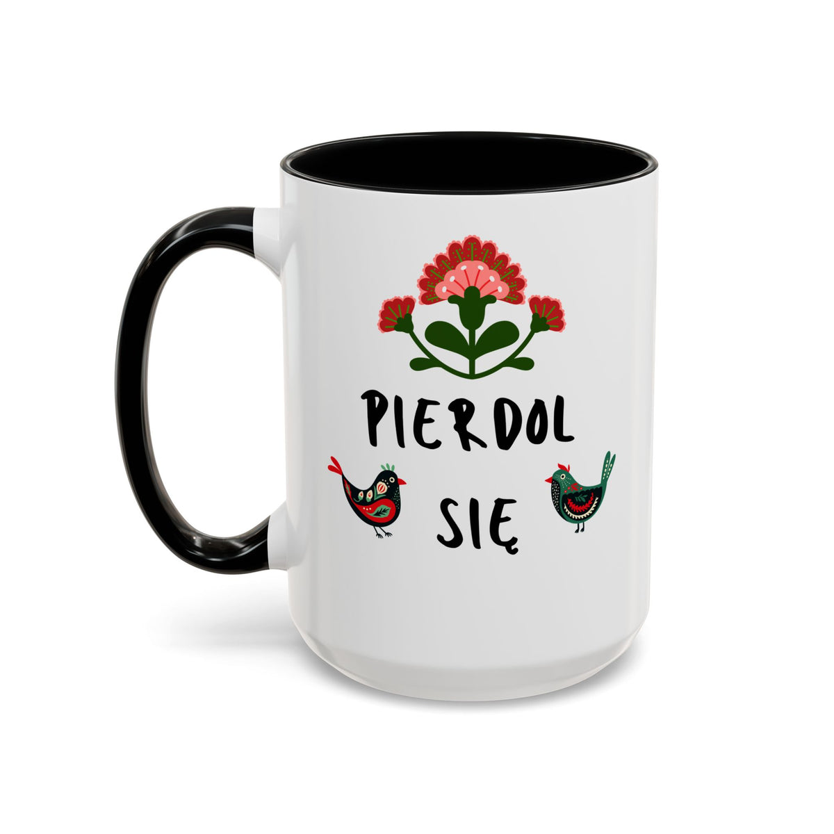 Pierdol Się Accent Ceramic Mug
