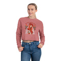 Slavic Sister Shit Cropped Sweatshirt